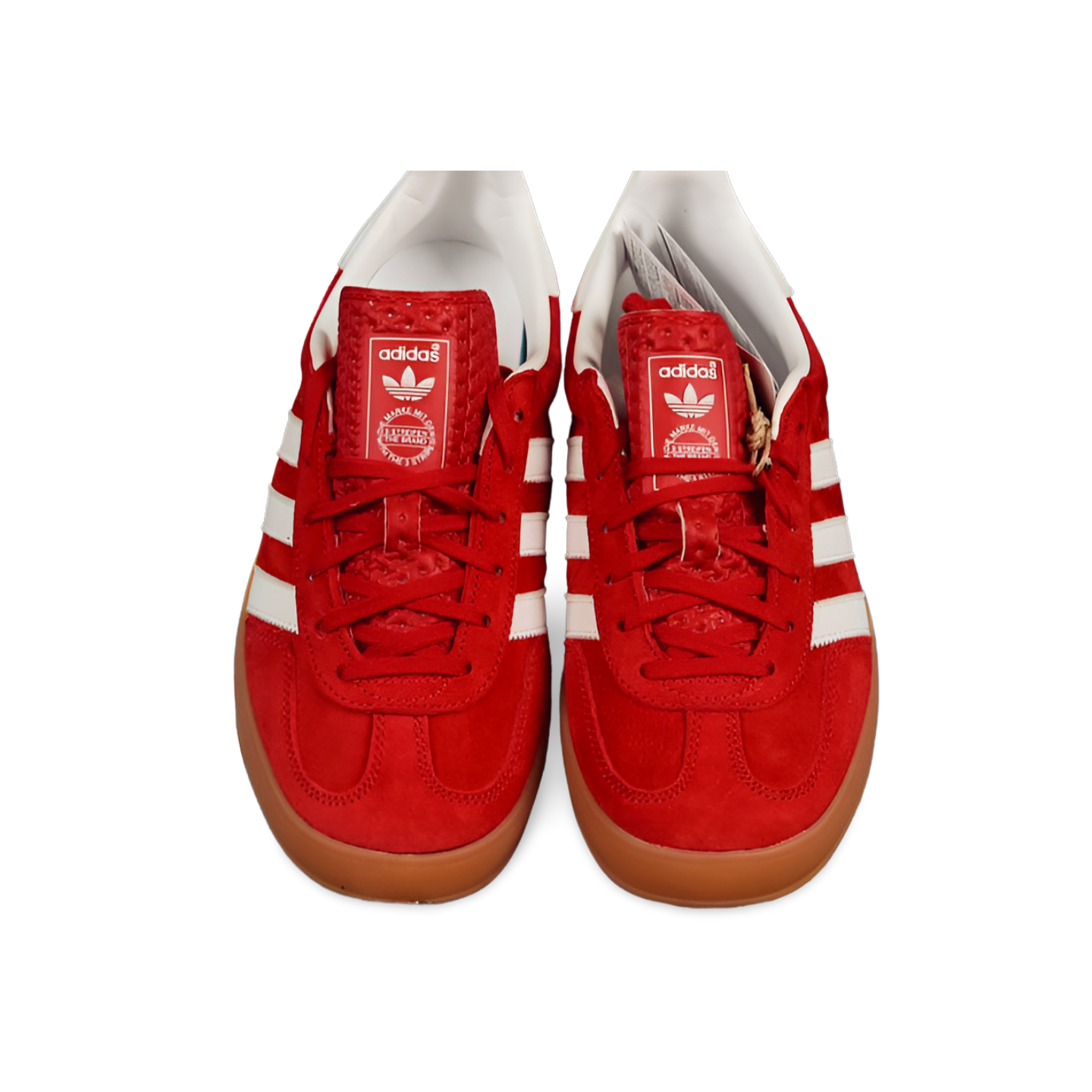 Adidas Gazelle Scarlet Cloud White