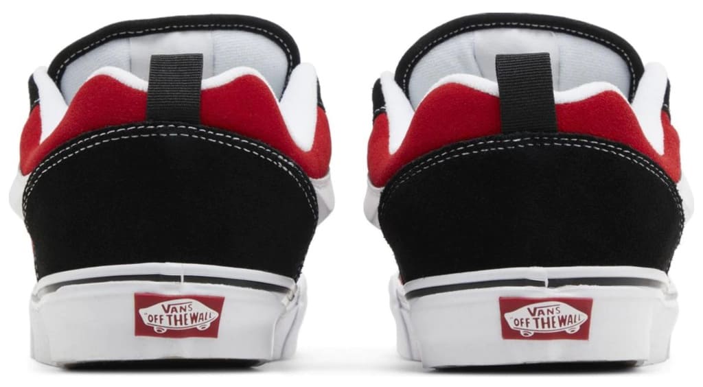 Vans Knu Skool Black Red