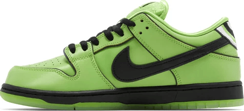 Nike Dunk Low SB x Meninas Superpoderosas "Buttercup" Verde
